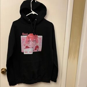 Umai Hooded Sweatshirt Black Size Large